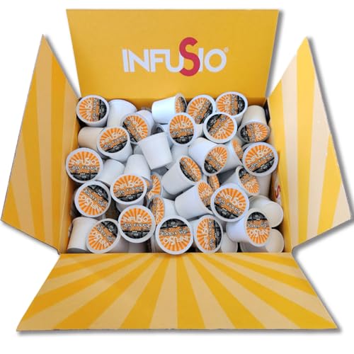 Coffee Pods 96 Count City Roast Medium Roast Single Serve Coffee pods for Keurig K Cups Brewers