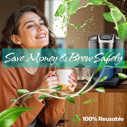 CASKF01 Reusable K Cups Coffee Pods for Keurig