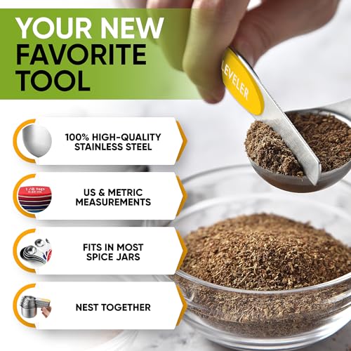 15 Magnetic Measuring Cups & Spoons Set w