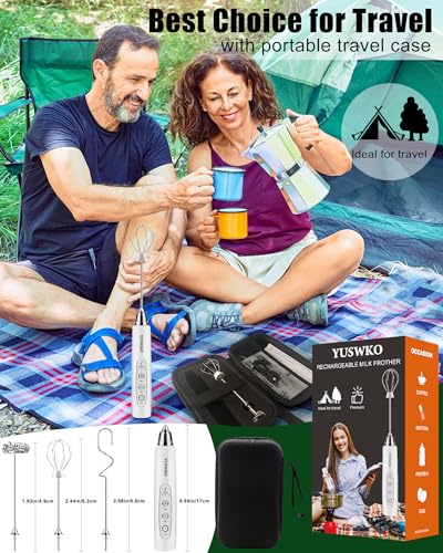 Handheld Milk Frother Wand for Coffee