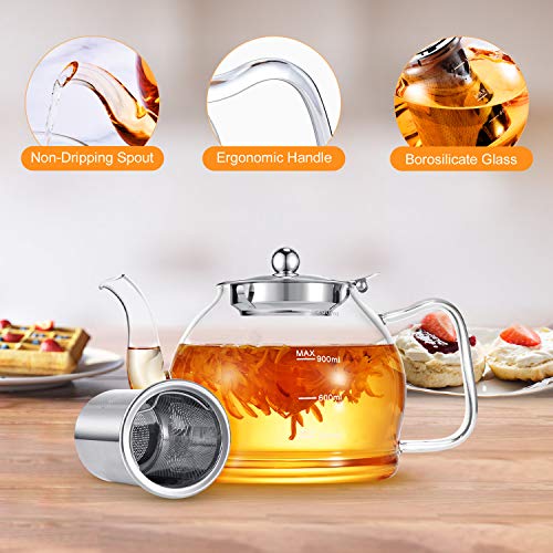 STNTUS Glass Teapot