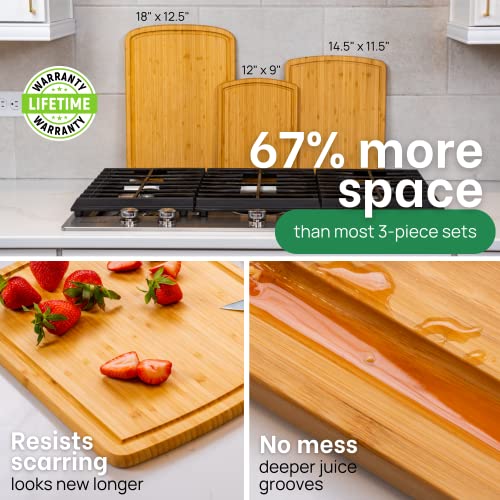 Luxury Wood Cutting Board 3 (3 Count)