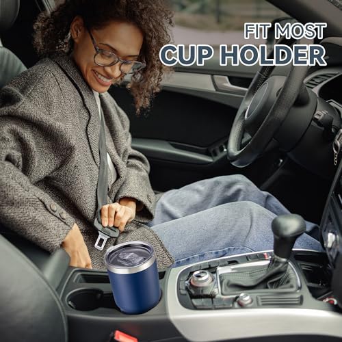 30 oz Tumbler with Lid Stainless Steel Tumblers Bulk (12 Count)