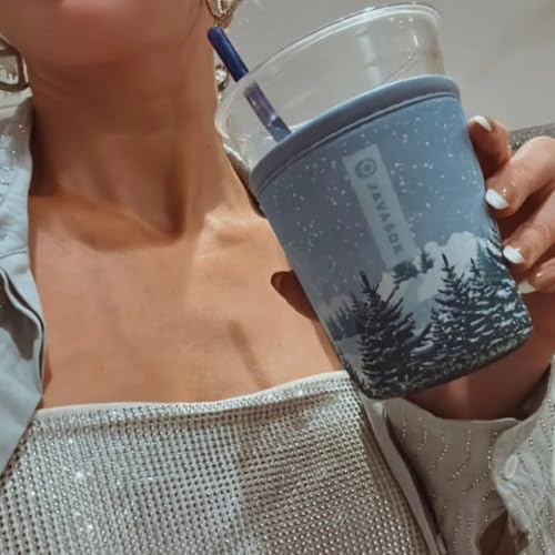 JavaSok Iced Coffee & Cold Soda Insulated Neoprene Cup Sleeve