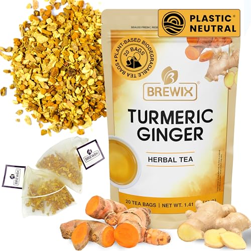 Turmeric Ginger Herbal Tea (20 Count)