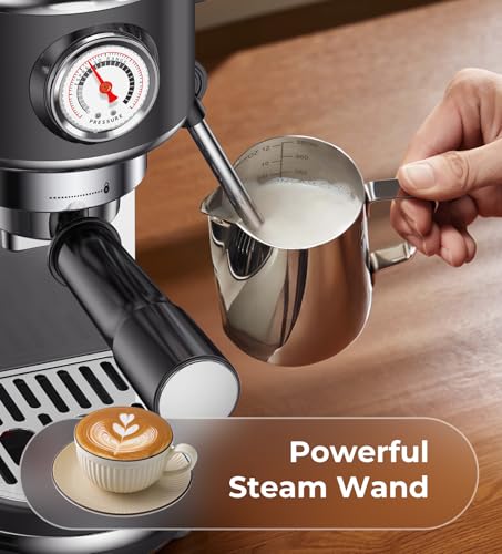 20 Bar Espresso Machine with Milk Frother
