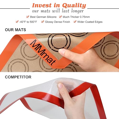 Best German Silicone Baking Mat (2 Count)