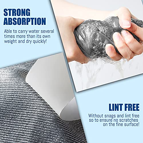 Glass Polishing Streak Free Miracle Cleaning Cloth (8 Count)