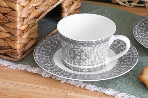 Porcelain Tea Set for 6