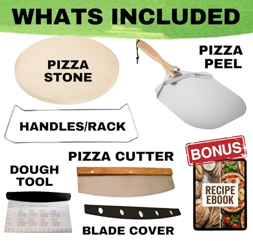 Round Pizza Stone for Oven 16 inch