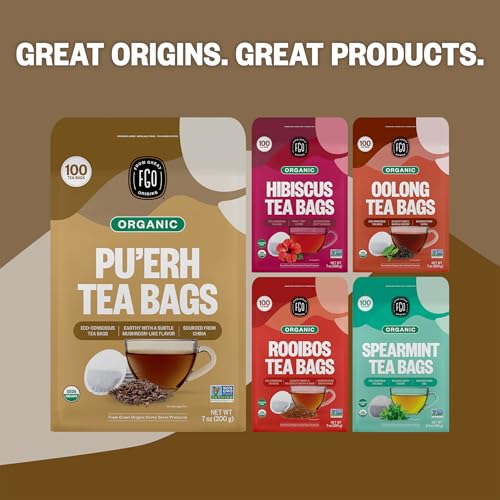 Organic Pu'erh Tea (100 Count)