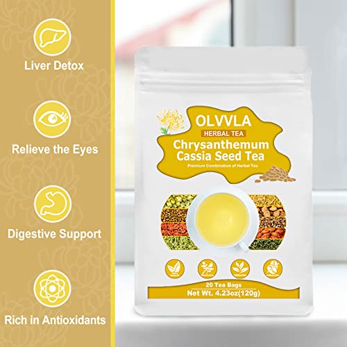 Chrysanthemum Cassia Seed Tea (20 Count)