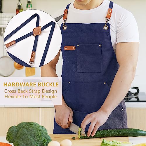 Canvas Aprons for Men Chef Apron