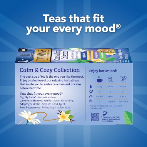 Calm & Cozy Bedtime Herbal Tea Variety (120 Count)