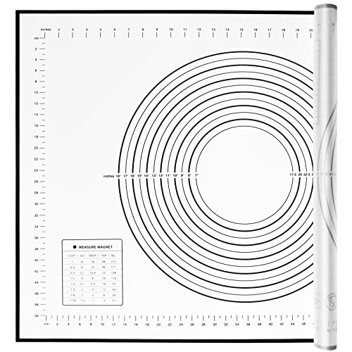 silicone pastry non stick baking mat with measurement fondant mat with three sizes for silicone baking mat