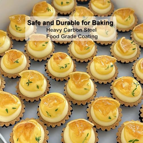 3 Inch Mini Quiche Pans 12 Pack (12 Count)