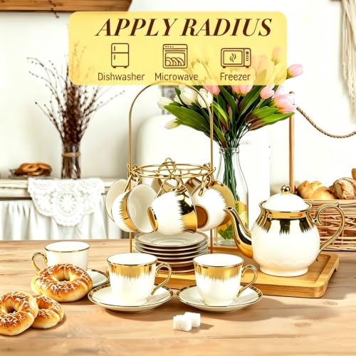 Porcelain Tea Set (20 Count)