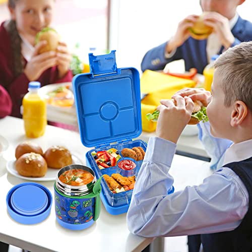 Bento Lunch Box Set With 10oz Soup Thermo