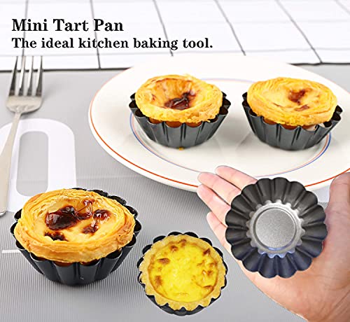 12PCS 3" Egg Tart Molds
