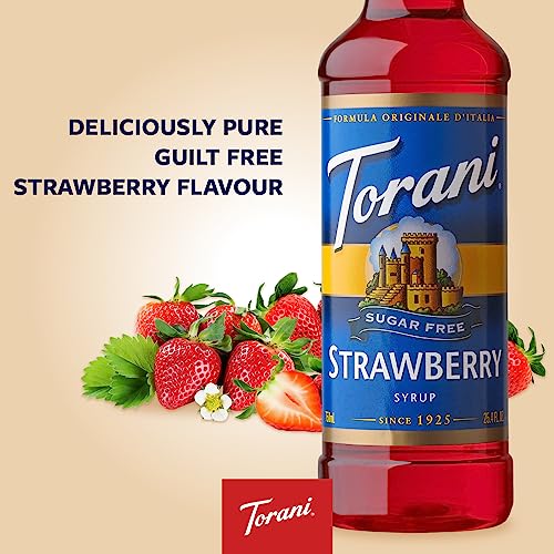 Sugar Free Strawberry Flavored Drink Syrup (101.6 Fl Oz)