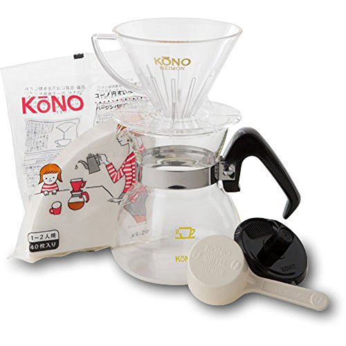 2 people for Kono formula coffee dripper prestigious