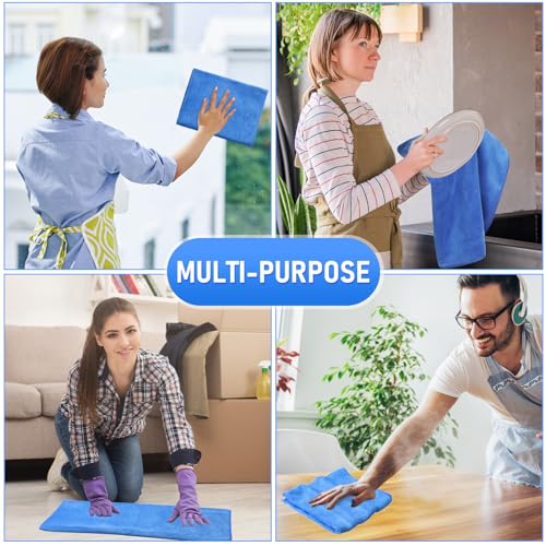 3 Pcs Extra Large Microfiber Cleaning Cloth (3 Count)