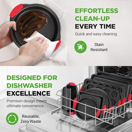 10‑Piece Non‑Stick Bakeware Set