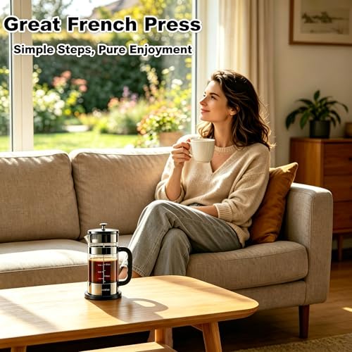 French Press Coffee Maker 34oz