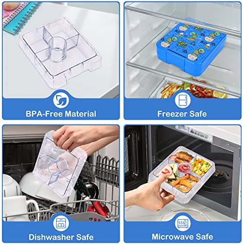 Bento Lunch Box Set With 10oz Soup Thermo