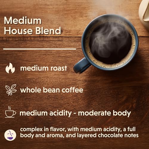 Medium House Blend (16 Ounce)