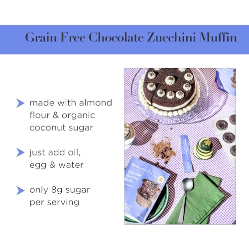 Grain Free Chocolate Zucchini Muffin Baking Mix (11.5 Ounce)
