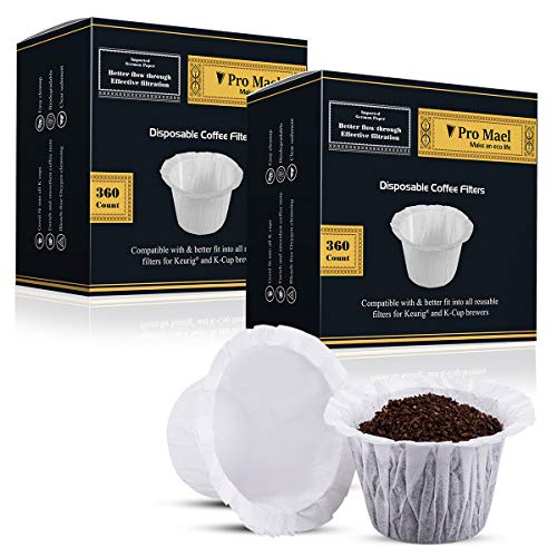 720 Disposable K Cup Paper Filters for Keurig 1.0&2.0 (720 Count)