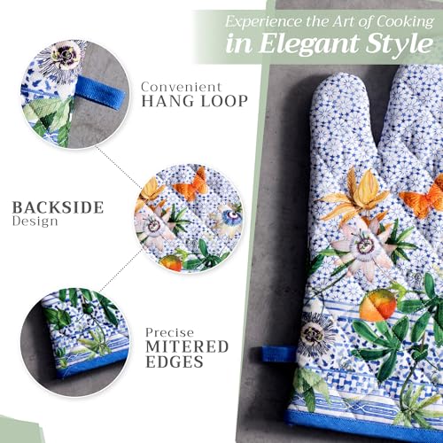 Maison d'Hermine Oven Gloves 100% Cotton Oven Mitt