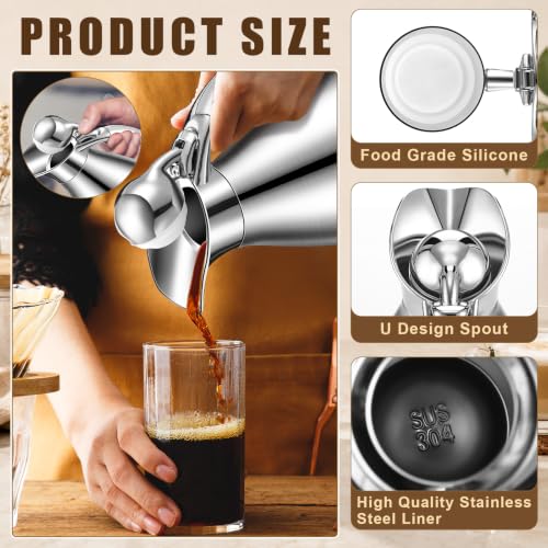 2 Pcs 68oz Thermal Coffee Carafe (2 Count)
