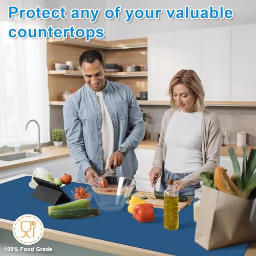 Silicone Mats for Kitchen Counter 47"x23.6"x0.08”