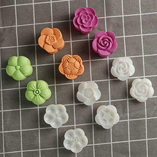 Cookie Stamp Mooncake Mold Set (6 Count)
