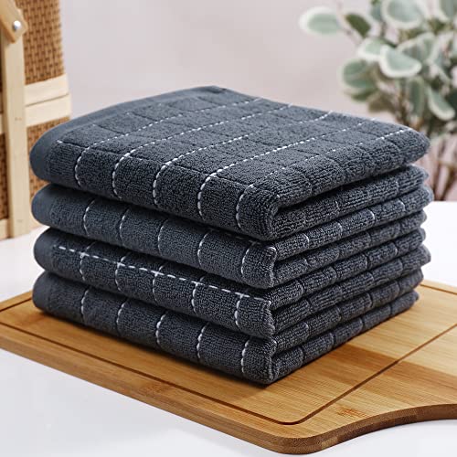 100% Cotton Terry Kitchen Towels (4 Count)