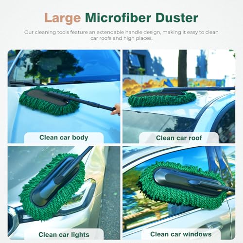 Microfiber Car Duster Kit