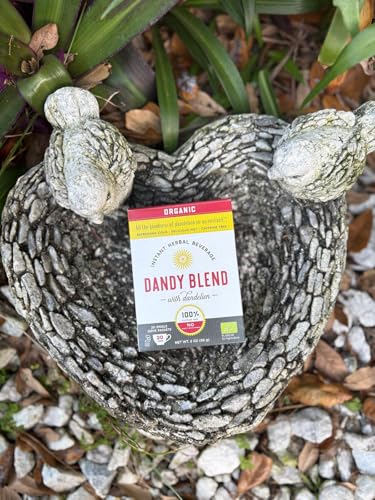 20 Organic Individual Servings of Organic Dandy Blend Instant Herbal Beverage Powder with Dandelion (2 Ounce)
