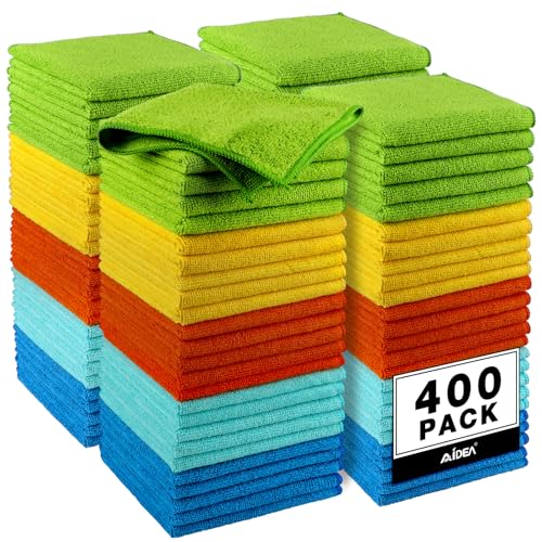 Microfiber Cleaning Cloth (400 Count)