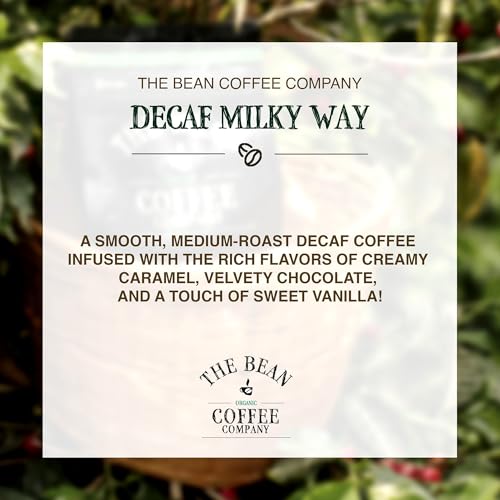 The Bean Organic Coffee Company Water Processed DECAF Milky Way (32 Ounce)