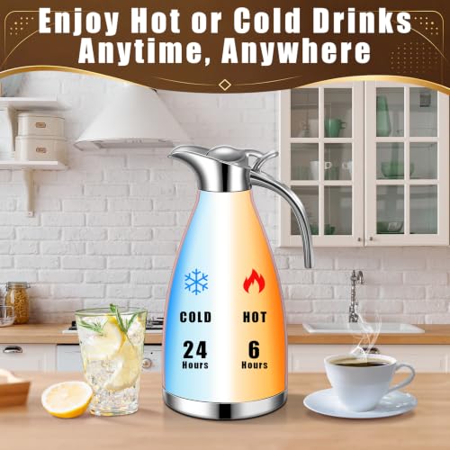 2 Pcs 68oz Thermal Coffee Carafe (2 Count)
