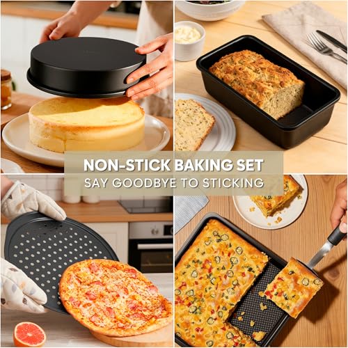 10 Piece Nonstick Bakeware Set (10 Count)