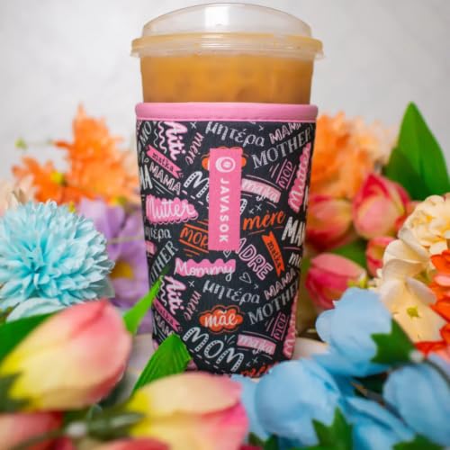 JavaSok Iced Coffee & Cold Soda Insulated Neoprene Cup Sleeve