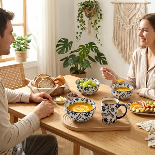 Cereal Bowls Set of 6 (6 Count)