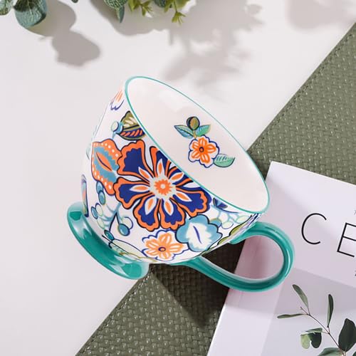 Autumn Handmade Large Ceramic Coffee Mug