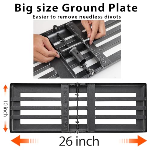 Lawn Leveling Rake Heavy Duty