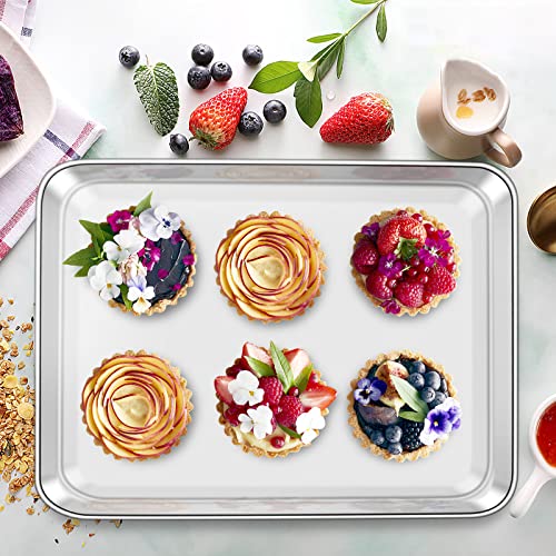 Baking Sheet with Cooling Rack Set [2 Sheets + 2 Racks]