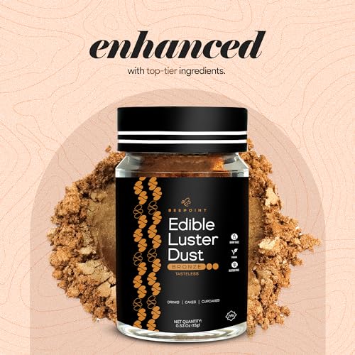 Bronze Edible Luster Dust 15g
