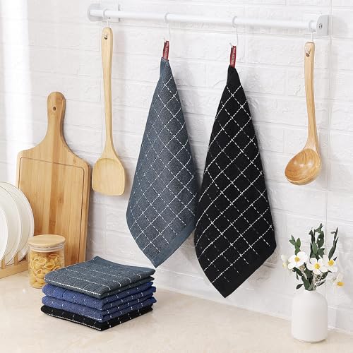100% Cotton Terry Kitchen Dish Cloths (12 Count)